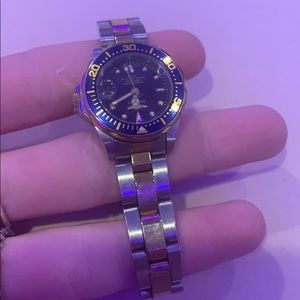 Invicta Sterling Silver Watch
